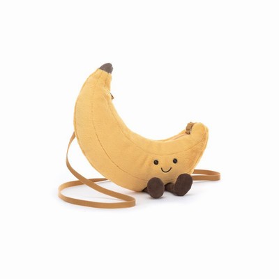 Jellycat Amuseables Banana Bag Australia | 580621EBF